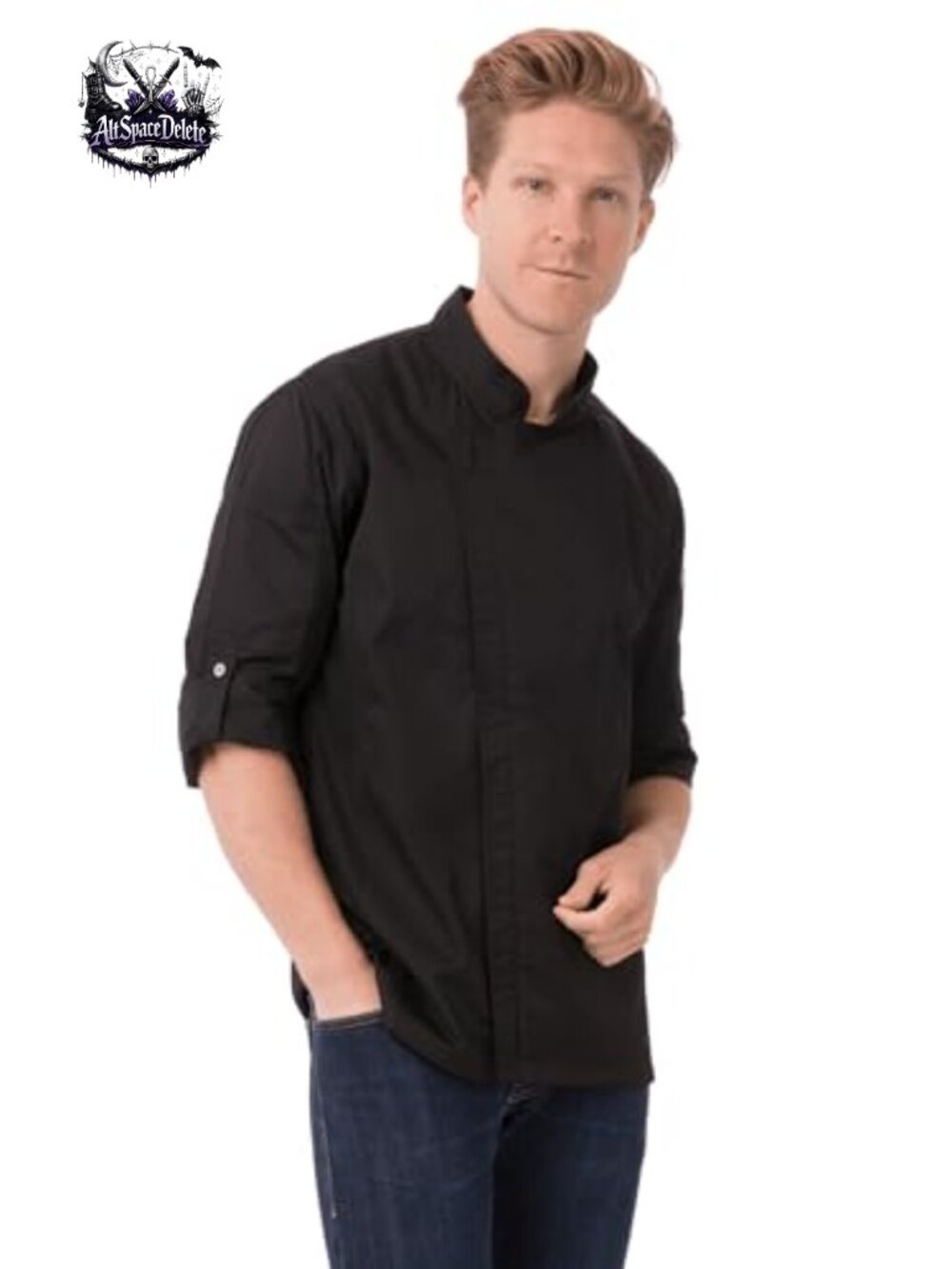 Chef Works Men's Hartford Cool Vent Chef Coat, Tailored Fit, Lightweight